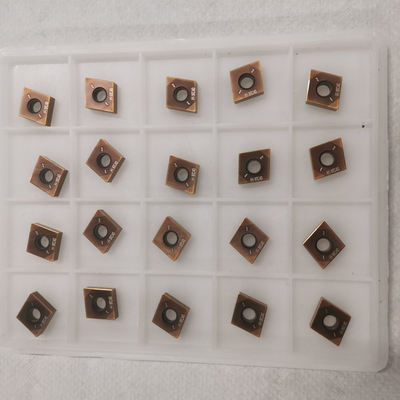 Shanghai Yamada CNGA inserts de tournage avec revêtement CBN pour la fonte et l'acier trempé