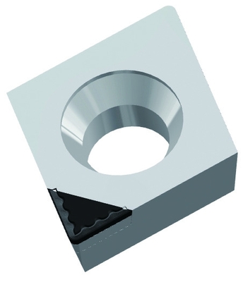 Insert de coupe PCD à haute dureté pour les tours et machines de tournage