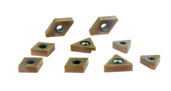 YAMADA PCBN - Insert tournant avec revêtement pour matériaux durs